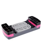 HMS aerobic stepper model AS002 v růžové/šedé barvě HMS aerobic stepper model AS002 v růžové/šedé barvě