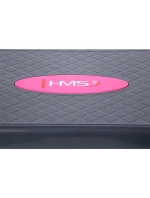 HMS aerobic stepper model AS002 v růžové/šedé barvě HMS aerobic stepper model AS002 v růžové/šedé barvě
