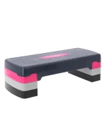 HMS aerobic stepper model AS002 v růžové/šedé barvě HMS aerobic stepper model AS002 v růžové/šedé barvě