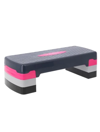 HMS aerobic stepper model AS002 v růžové/šedé barvě HMS aerobic stepper model AS002 v růžové/šedé barvě