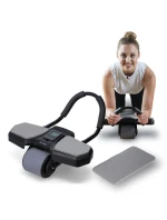 KA10 BLACK ABS WHEEL AUTOMATICKÉ BŘIŠNÍ SVALOVÉ TRÉNINKOVÉ KOLO S PODPOROU KA10 BLACK ABS WHEEL AUTOMATICKÉ BŘIŠNÍ SVALOVÉ TRÉNINKOVÉ KOLO S PODPOROU