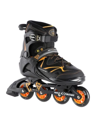 Inline brusle NILS Extreme NA9022 black/orange, velikost 41 Inline brusle NILS Extreme NA9022 black/orange, velikost 41