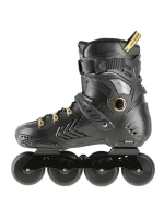 Slalomové brusle NILS Extreme NA20002 black-gold velikost 41 Slalomové brusle NILS Extreme NA20002 black-gold velikost 41