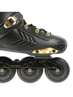 Slalomové brusle NILS Extreme NA20002 black-gold velikost 41 Slalomové brusle NILS Extreme NA20002 black-gold velikost 41