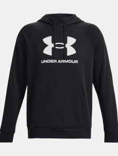Mikina Under Armour Rival Fleece Logo Hoodie - černá/bílá