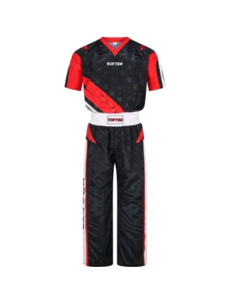 TOP TEN "Urban Arts" kickboxerské oblečení černo-červené (WAKO APPROVED new) TOP TEN "Urban Arts" kickboxerské oblečení černo-červené (WAKO APPROVED new)