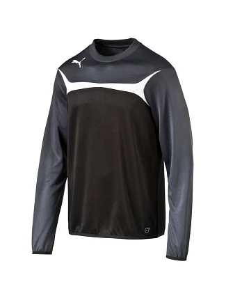 Pánská mikina Puma Esito 3 Training Sweatshirt black-grey 653967 03 pánské