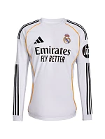 Pánské tričko adidas Real Madrid 25/26 Home s dlouhým rukávem bílé JN8884 pánské