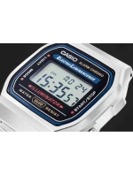 Unisex digitální hodinky Casio A168WA s náramkem z nerezové oceli, stříbrné Unisex digitální hodinky Casio A168WA s náramkem z nerezové oceli, stříbrné