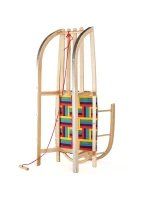 Sáňky GreenBlue GB138 s napařovaným sedákem a opěradlem