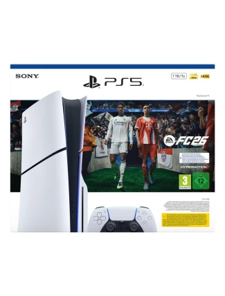 Sony PlayStation 5 Slim Disc Edition 1 TB + EA Sports FC 26 Sony PlayStation 5 Slim Disc Edition 1 TB + EA Sports FC 26