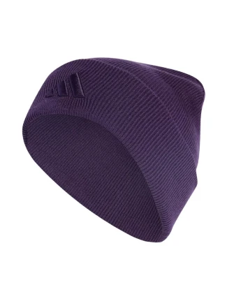 Adidas New Logo Čepice s manžetou fialová JX5748 Adidas New Logo Čepice s manžetou fialová JX5748