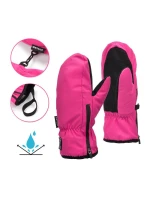 Zimní rukavice Meteor Juna XXS růžová/černá Zimní rukavice Meteor Juna XXS růžová/černá