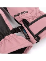 Zimní rukavice Meteor Hazy XS růžová/černá Zimní rukavice Meteor Hazy XS růžová/černá