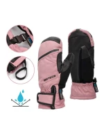 Zimní rukavice Meteor Hazy XS růžová/černá Zimní rukavice Meteor Hazy XS růžová/černá