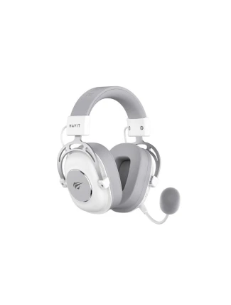 Herní sluchátka Havit 2.4G H2002YG bílo-šedá Herní sluchátka Havit 2.4G H2002YG bílo-šedá
