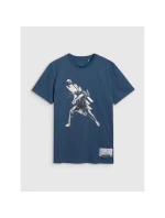 Pánské volejbalové tričko s potiskem 4F 4FRAW25TTSHM3237-46S pánské Pánské volejbalové tričko s potiskem 4F 4FRAW25TTSHM3237-46S pánské