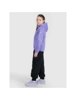 Dívčí větruodolná softshellová bunda s membránou 5000 4F 4FJRAW25TSOFF507-90A Dívčí větruodolná softshellová bunda s membránou 5000 4F 4FJRAW25TSOFF507-90A