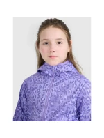 Dívčí větruodolná softshellová bunda s membránou 5000 4F 4FJRAW25TSOFF507-90A Dívčí větruodolná softshellová bunda s membránou 5000 4F 4FJRAW25TSOFF507-90A