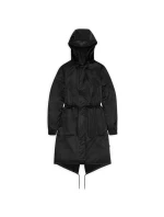 Nepromokavý kabát Rains STRING W PARKA W3 18550 84 BLACK GRAIN Nepromokavý kabát Rains STRING W PARKA W3 18550 84 BLACK GRAIN