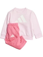 Dětské tepláky Adidas Essentials růžové JC9645 Dětské tepláky Adidas Essentials růžové JC9645