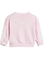 Dětské tepláky adidas Essentials Joggers růžovo-fialové JD6482 Dětské tepláky adidas Essentials Joggers růžovo-fialové JD6482