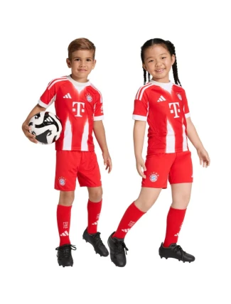 Dětská sportovní souprava adidas FC Bayern 25/26 Home červená JN8510 Dětská sportovní souprava adidas FC Bayern 25/26 Home červená JN8510