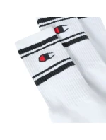 Champion Crew 3 páry bílých ponožek U20081 WW006 Champion Crew 3 páry bílých ponožek U20081 WW006