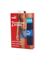 Pánské boxerky Puma 2-Pack tmavě modré z příjemné bavlny Pánské boxerky Puma 2-Pack tmavě modré z příjemné bavlny