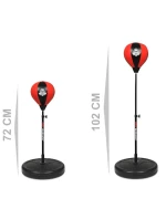 Dětský boxerský stojan pearl DBX PRO 72 - 102 cm červený Dětský boxerský stojan pearl DBX PRO 72 - 102 cm červený