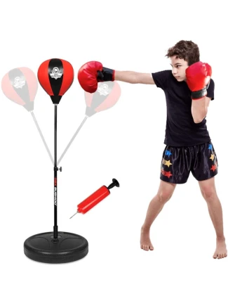 Dětský boxerský stojan pearl DBX PRO 72 - 102 cm červený Dětský boxerský stojan pearl DBX PRO 72 - 102 cm červený