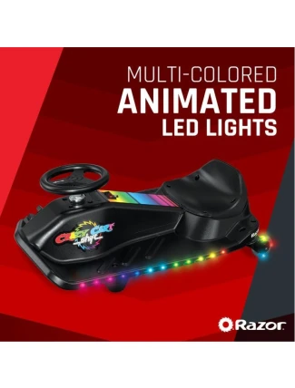 Razor CRAZY CART Shift Lightshow Lithium - Elektrické vozidlo pro driftování Razor CRAZY CART Shift Lightshow Lithium - Elektrické vozidlo pro driftování