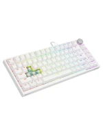 MECHANICKÁ KLÁVESNICE SAVIO ASTRAL WHITE OUTEMU WHITE JADE RGB MECHANICKÁ KLÁVESNICE SAVIO ASTRAL WHITE OUTEMU WHITE JADE RGB