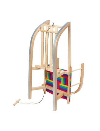 GREENBLUE DŘEVĚNÉ SÁŇKY, OPĚRADLO, LÁTKOVÉ SEDADLO, DO 100 KG GB154 GREENBLUE DŘEVĚNÉ SÁŇKY, OPĚRADLO, LÁTKOVÉ SEDADLO, DO 100 KG GB154