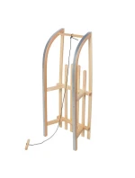 GREENBLUE DŘEVĚNÉ SÁŇKY, KLASICKÉ, S PROVÁZKEM, DO 100 KG GB153 GREENBLUE DŘEVĚNÉ SÁŇKY, KLASICKÉ, S PROVÁZKEM, DO 100 KG GB153