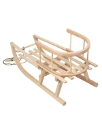 ZELENOMODRÉ DŘEVĚNÉ SÁŇKY, OPĚRADLO, SEDÁK, ŠŇŮRA, DO 100 KG, GB159 ZELENOMODRÉ DŘEVĚNÉ SÁŇKY, OPĚRADLO, SEDÁK, ŠŇŮRA, DO 100 KG, GB159