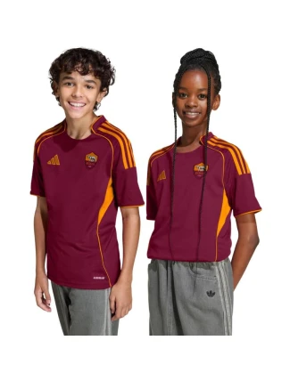 Dětské tričko adidas AS Roma 25/26 Home bordó JX2613 Dětské tričko adidas AS Roma 25/26 Home bordó JX2613