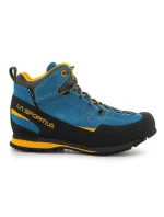La Sportiva BOULDER X MID GTX ZFAS054B00Y00 BLUE/YELLOW La Sportiva BOULDER X MID GTX ZFAS054B00Y00 BLUE/YELLOW
