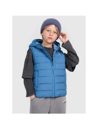 Chlapecké péřové tričko bez rukávů se syntetickou výplní 4F 4FJRAW25TVJAM324-32S Chlapecké péřové tričko bez rukávů se syntetickou výplní 4F 4FJRAW25TVJAM324-32S