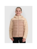 Dívčí péřová bunda se syntetickou výplní 4F 4FJRAW25TDJAF0771-83S Dívčí péřová bunda se syntetickou výplní 4F 4FJRAW25TDJAF0771-83S