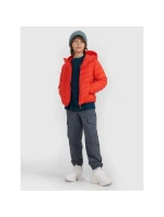 Chlapecká péřová bunda se syntetickou výplní 4F 4FJRAW25TDJAM0819-62S dětské Chlapecká péřová bunda se syntetickou výplní 4F 4FJRAW25TDJAM0819-62S dětské