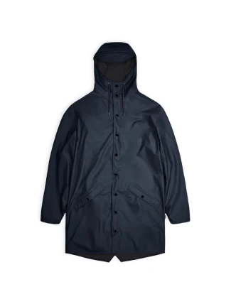 Rains unisex dlouhá bunda do deště LONG JACKET W3 12020 47 NAVY Rains unisex dlouhá bunda do deště LONG JACKET W3 12020 47 NAVY
