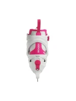 Brusle Roces Moody Ice X bílé a růžové 450744 001 Brusle Roces Moody Ice X bílé a růžové 450744 001