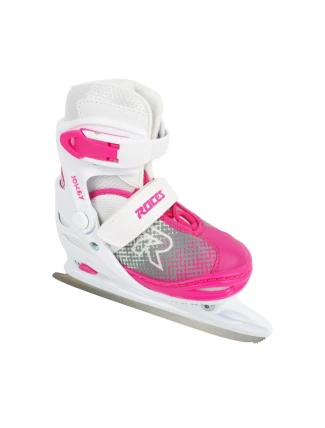 Brusle Roces Jokey Ice X bílo-růžové 450746 001 Brusle Roces Jokey Ice X bílo-růžové 450746 001