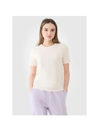 Dámské tričko oversize z modalu 4F 4FWSS25TTSHF1991-11S Dámské tričko oversize z modalu 4F 4FWSS25TTSHF1991-11S