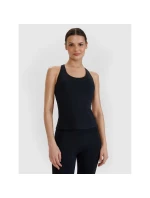 Dámský úzký rychleschnoucí top pro jógu a pilates 4F 4FWSS25TFSLF428-20S Dámský úzký rychleschnoucí top pro jógu a pilates 4F 4FWSS25TFSLF428-20S