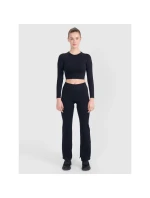 Dámské bezešvé tréninkové kalhoty s prodlouženými nohavicemi 4F 4FRSS25TFTRF1031-20S dámské Dámské bezešvé tréninkové kalhoty s prodlouženými nohavicemi 4F 4FRSS25TFTRF1031-20S dámské