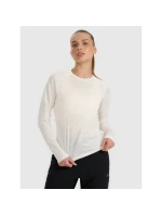 Dámský rychleschnoucí outdoorový běžecký dlouhý rukáv 4F 4FWAW25TFLOF415-11S Dámský rychleschnoucí outdoorový běžecký dlouhý rukáv 4F 4FWAW25TFLOF415-11S