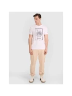 Pánské volejbalové tričko s potiskem 4F 4FRAW25TTSHM3236-10S pánské Pánské volejbalové tričko s potiskem 4F 4FRAW25TTSHM3236-10S pánské