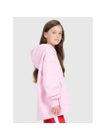 Dívčí mikina oversize s kapucí 4F 4FJRAW25TSWSF2429-56S Dívčí mikina oversize s kapucí 4F 4FJRAW25TSWSF2429-56S